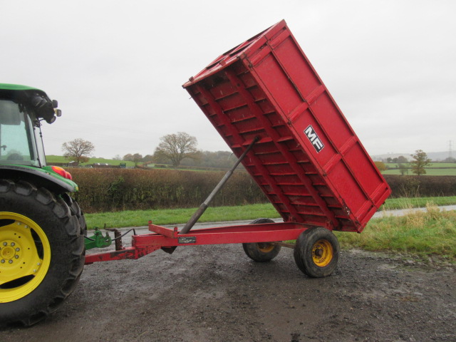 Mf 22 Trailer Agricultural Machinery Bought Sold